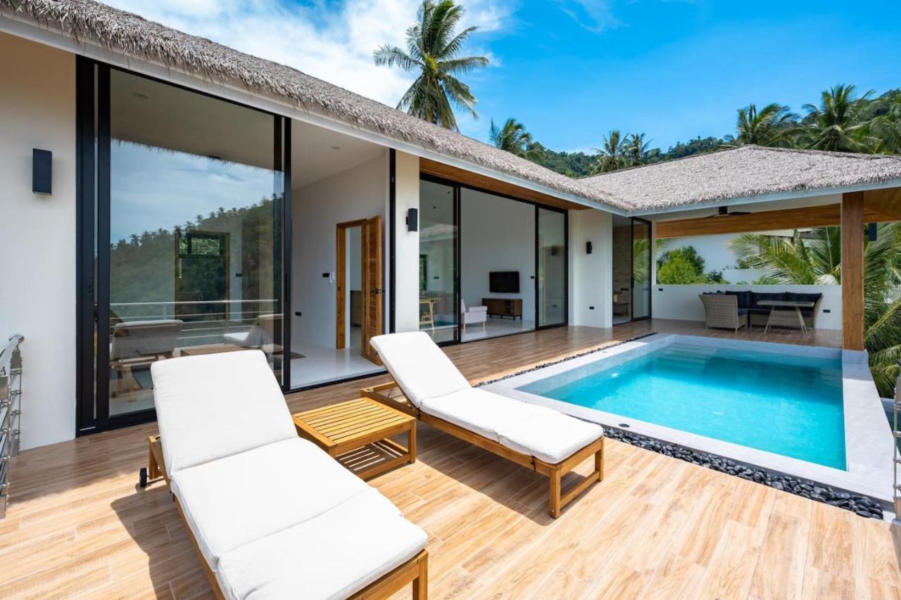 Feriehus Sunrise Hills Tranquil 4br Pool Sea View Koh Samui